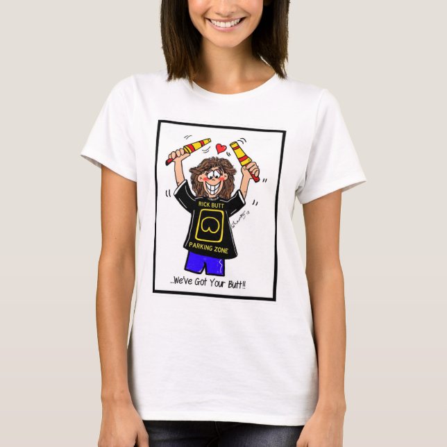 Reserviertes Parken T-Shirt (Vorderseite)