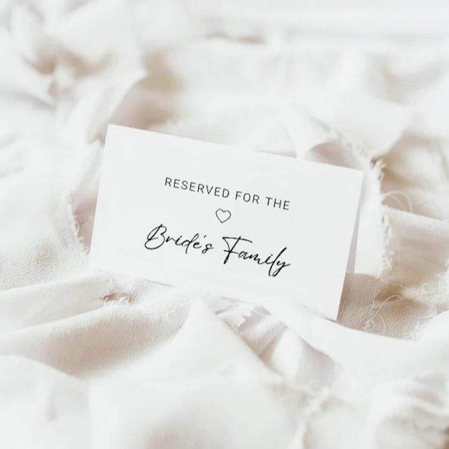 Reserviertes Zeichen, Modernes Reserviertes Zeiche Begleitkarte (Reserved Sign, Modern Reserved Sign Enclosure Card)