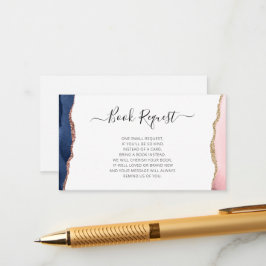 Reservierungskarte für Seeschiffe und Rose-Agate Begleitkarte