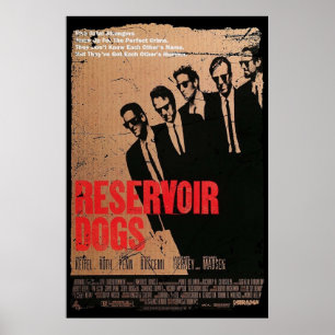RESERVOIR HUNGS MOVIE ALTE STIL POSTER