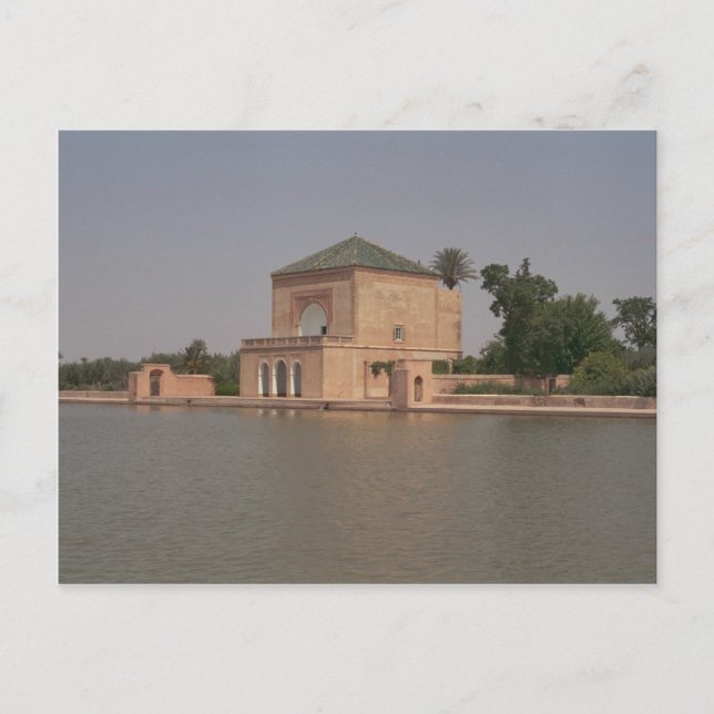 Reservoir, Marrakesch, Marokko, Afrika Postkarte (Vorderseite)