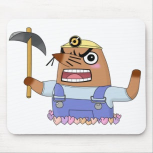 Resetti (Animal Crossing New Horizons) Mousepad