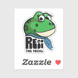 Resi the Frog Aufkleber
