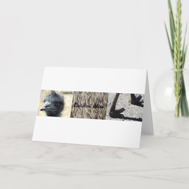 Resident Alien triptych Karte (Vorderseite)