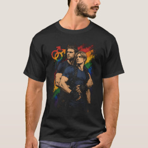 Resident Dark Hero Paarungs-Art 31 Basic Dark T- T-Shirt