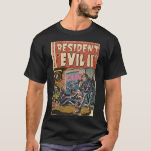 Resident Evil 2 Fan-Art Comic-Buchcover Freund T-Shirt