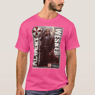 Resident Evil Albert Wesker Retro-Gaming-Art Famil T-Shirt