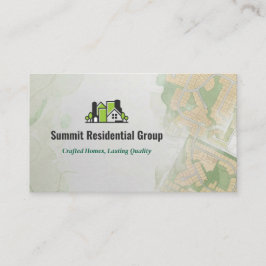 Residential Construction | Gray Skecth Visitenkarte