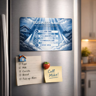 Residential Pressure Washing Cosmic Harmony Magnetische Visitenkarte