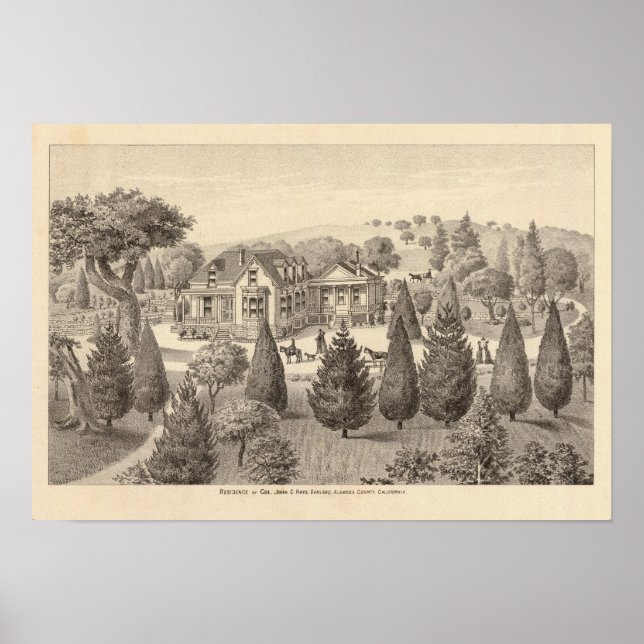 Residenz Hays, Oakland, Alameda Co Poster (Vorne)