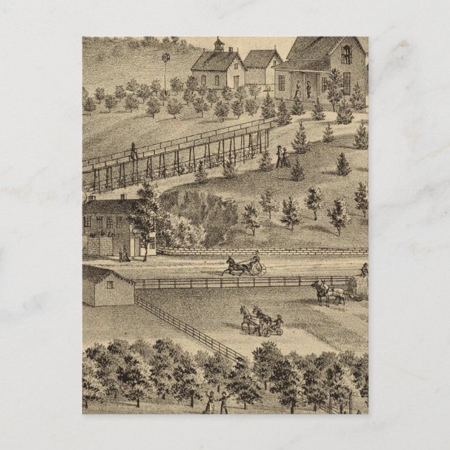 Residenz Jacob Markley Postkarte (Vorderseite)