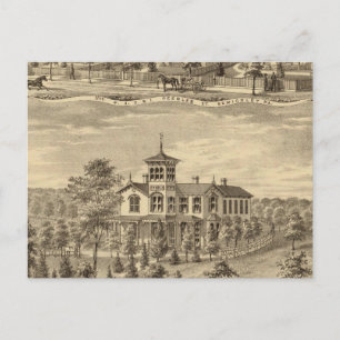 Residenz Jehu P Smith, Sewickley Postkarte