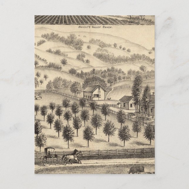 Residenz Joseph Alexander, Mendocino Postkarte (Vorderseite)