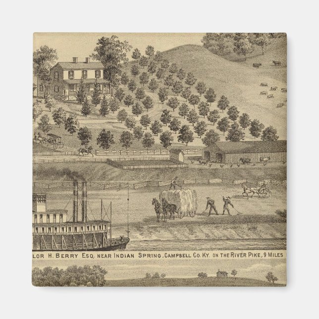 Residenz Taylor H Berry Magnet (Vorne)