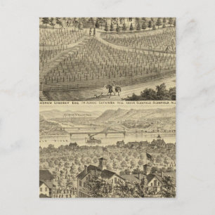 Residenz von Andrew Lindsey Glenfield Postkarte