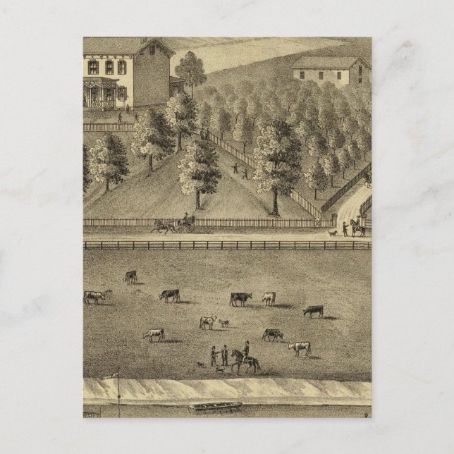 Residenz William Schrader Postkarte (Vorderseite)