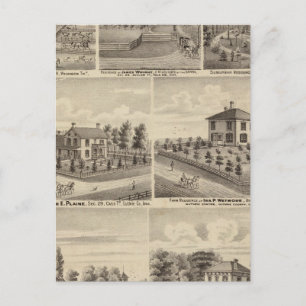 Residenzen, Bauernhöfe in Polen Postkarte