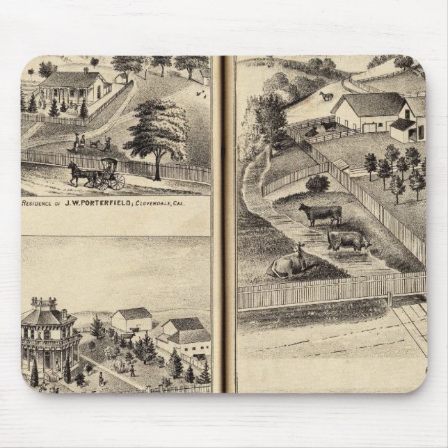 Residenzen der GD Heald, JM Bowles Mousepad (Vorne)