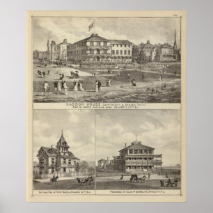 Residenzen Haddon House, Kaighn und Gurney Poster