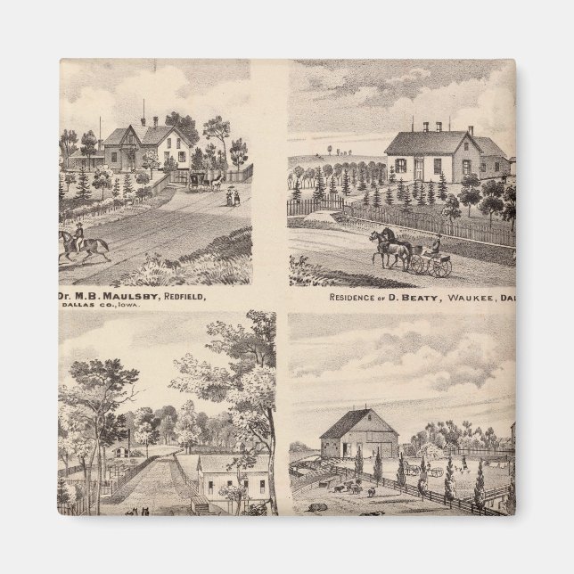 Residenzen in Redfield Magnet (Vorne)