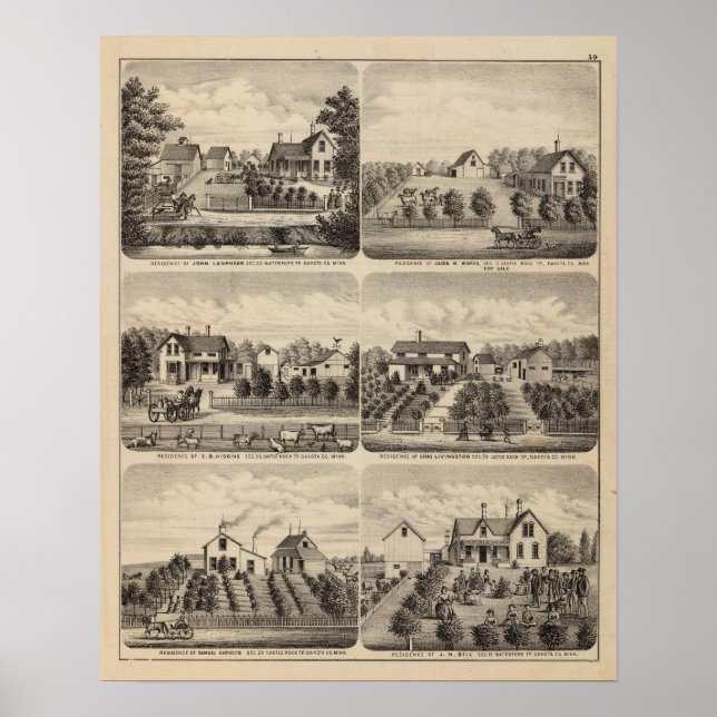 Residenzen, Minnesota 3 Poster (Vorne)