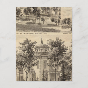 Residenzen, Minnesota Postkarte