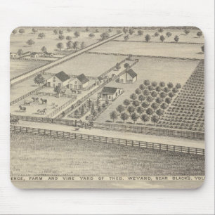 Residenzen, Schwarzer Bahnhof Mousepad