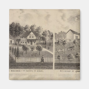 Residenzen und Barns, Minnesota Magnet