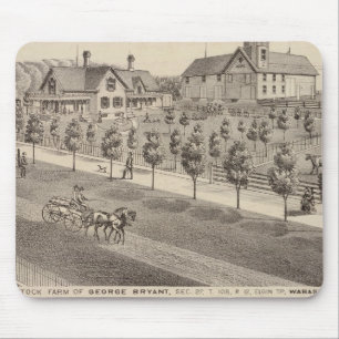 Residenzen und Bauernhof, Minnesota Mousepad