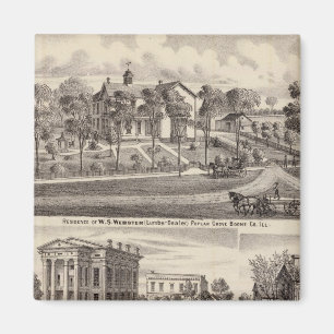 Residenzen und Gebäude in Poplar Grove Magnet