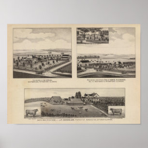 Residenzen und landwirtschaftliche Betriebe, Potta Poster