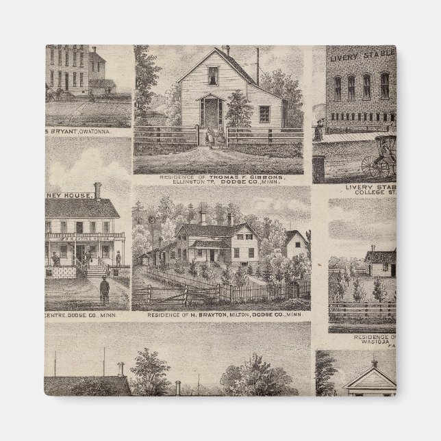 Residenzen und landwirtschaftliche Gebäude, Owaton Magnet (Vorne)