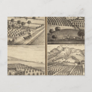 Residenzen von Edward Jennings, Alfred Symonds Postkarte