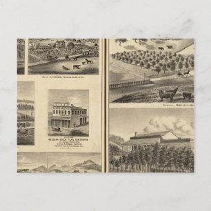 Residenzen von Frank McElarney, HF Gerkhardt Postkarte