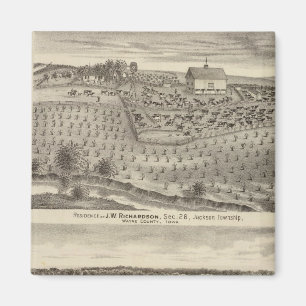 Residenzen von JW Richardson & JD McGlothlen Magnet