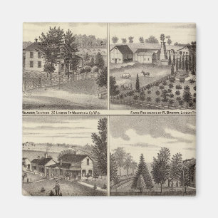 Residenzen, Waukesha & Kenosha Landkreis Magnet