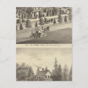 Residenzen Wright, Putnam Postkarte