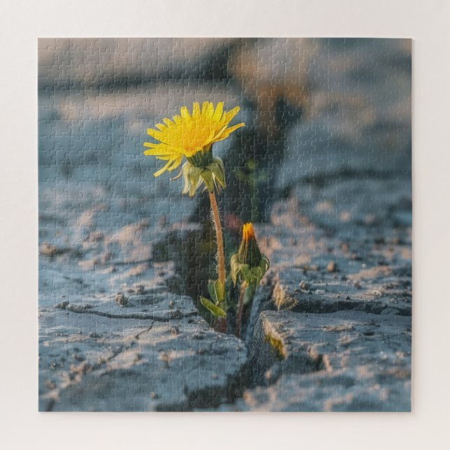 Resilient Dandelion Jigsaw Puzzle (Vertikal)