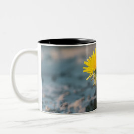 Resilient Dandelion Two-Tone Coffee Mug Zweifarbige Tasse