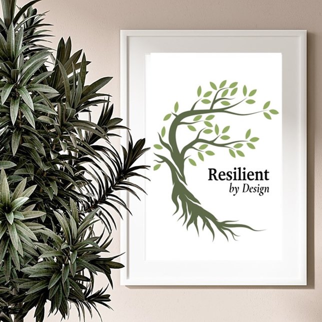 RESILIENT NACH DESIGN MOTIVIEREND POSTER (Von Creator hochgeladen)