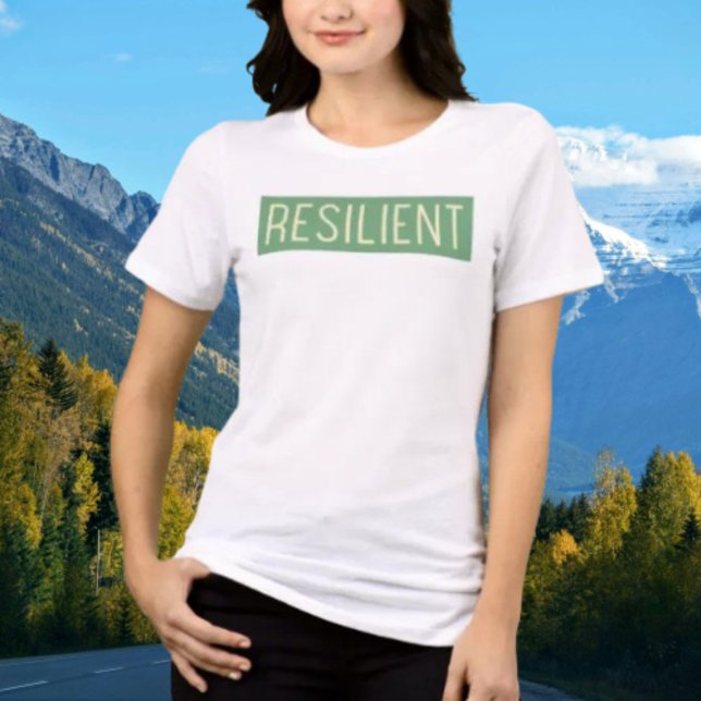 RESILIENT Statement Shirt – Stärke • Wachstum (Von Creator hochgeladen)