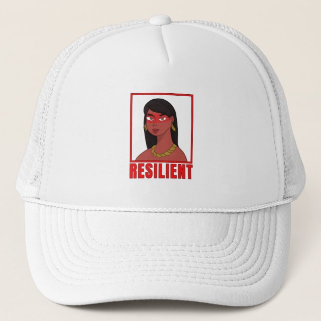 Resilient Truckerkappe (Vorderseite)