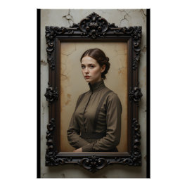 Resilient Worker Portrait Poster