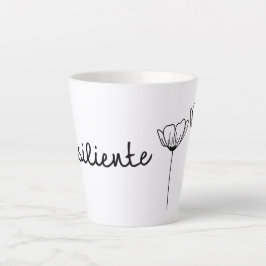 Resiliente Flores Latte Tasse