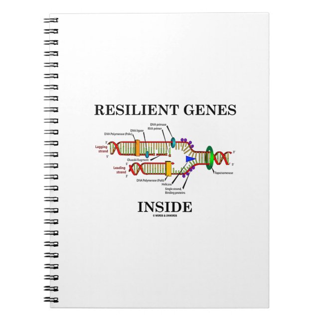 Resiliente Gene im Inneren (DNA-Replikation) Notizblock (Vorderseite)