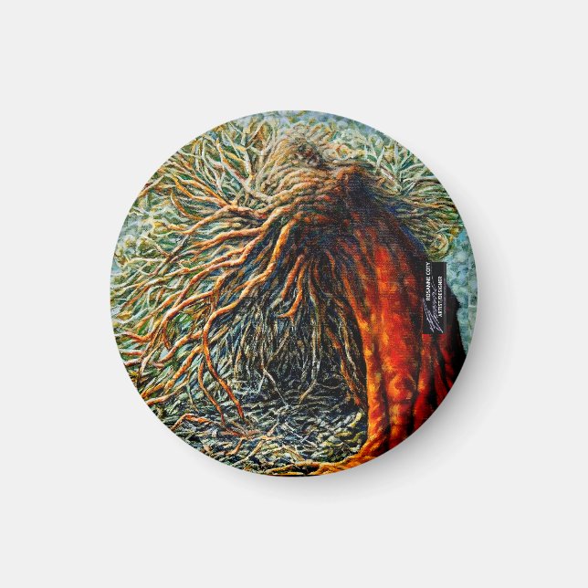 Resilienz-I-Circle-Magnet Magnet (Vorne)