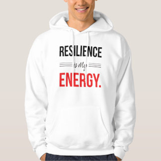 Resilienz ist meine Energie Motivations-Hoodie Hoodie