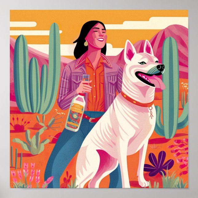 Resilienz, Power und Unternehmen: Ein Portrait Poster (Vorne)