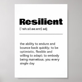 Resilizium Definition Wall Art Print Poster