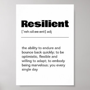 Resilizium Definition Wall Art Print Poster